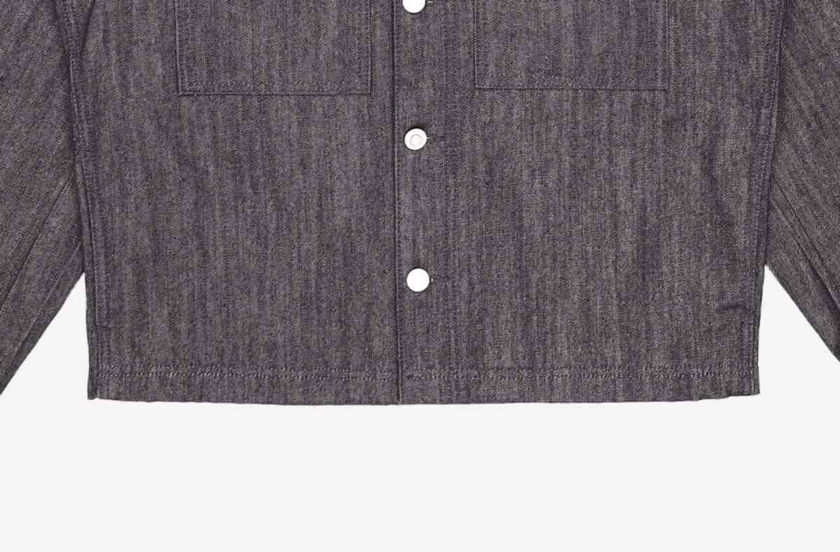 가먼트레이블(GARMENT LABLE) Exclusive Denim Jacket - Black M
