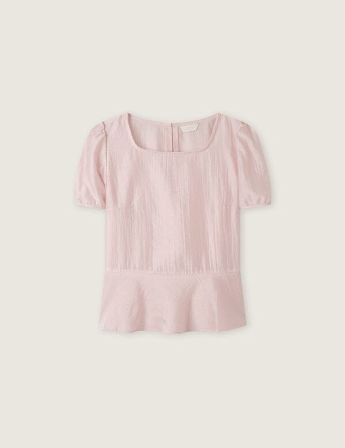 로엠(ROEM) 스퀘어넥 프릴 블라우스 RMBLG37RT8