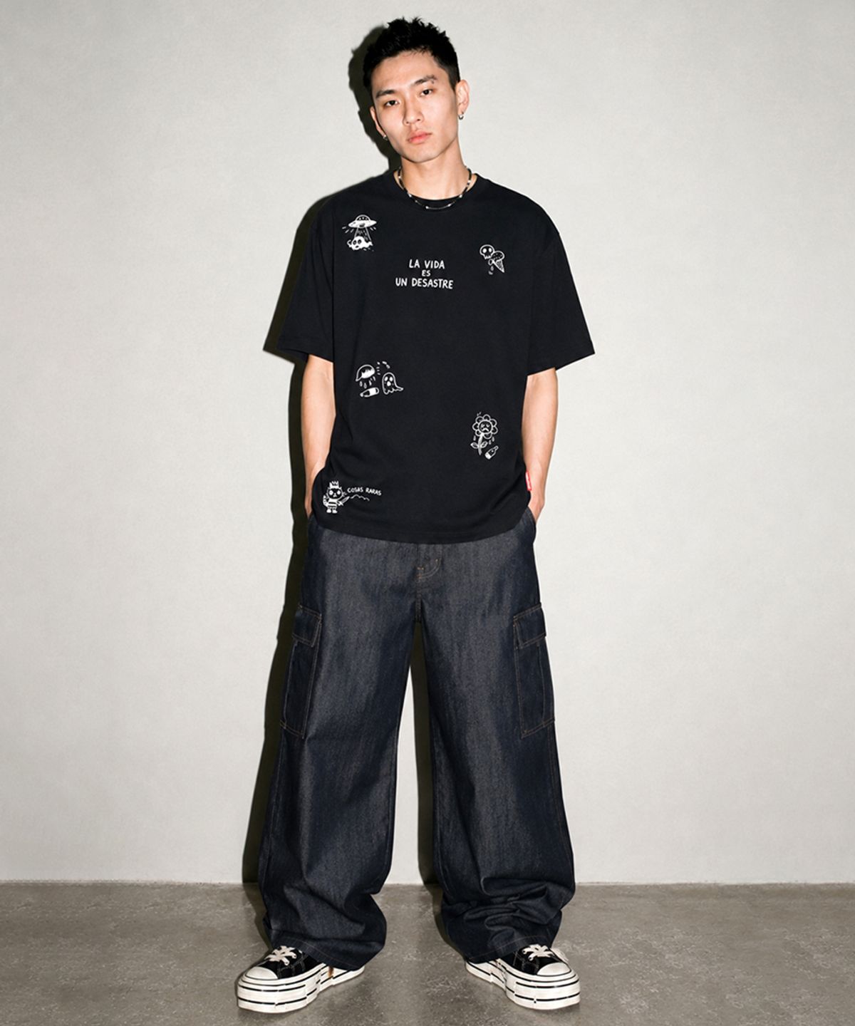 아티스트웨어(ARTISTWEAR) [ATW] 라비다드로잉 반팔티 - 2COLOR