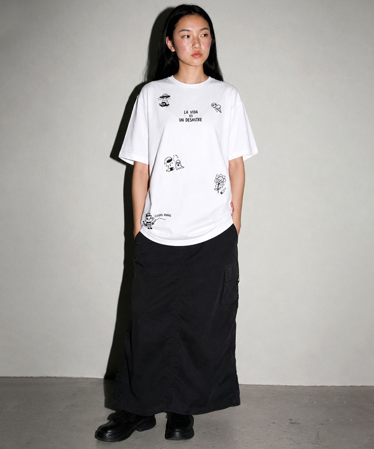 아티스트웨어(ARTISTWEAR) [ATW] 라비다드로잉 반팔티 - 2COLOR