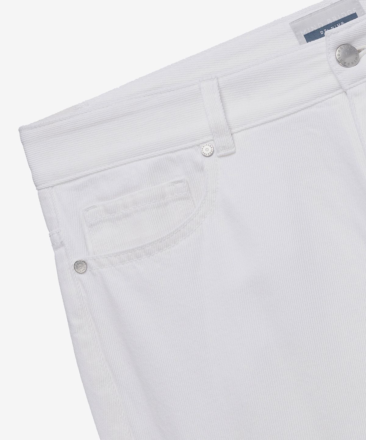 마인드브릿지(MINDBRIDGE) [COUTURE]9oz 스트레이트 화이트 데님 팬츠