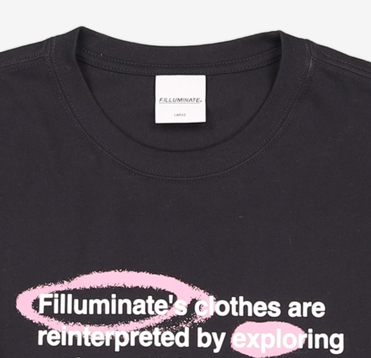 필루미네이트(FILLUMINATE) 반소매 티셔츠 L