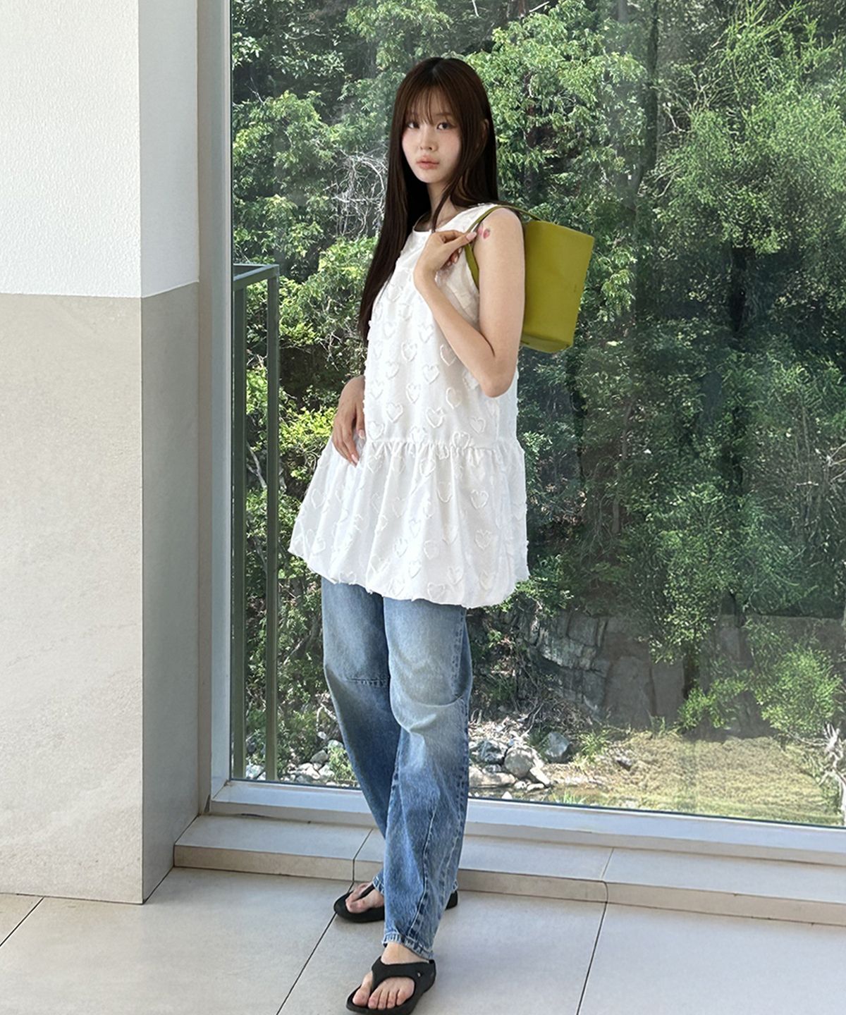 에이노(EINO) [리퍼브] Aplin Bag _ apple green