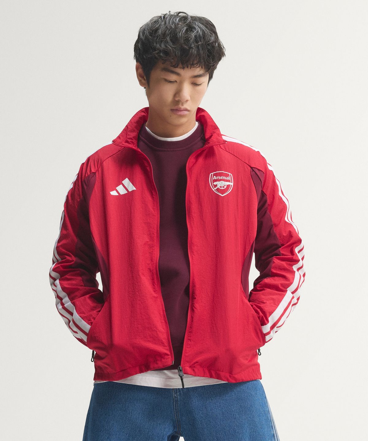 아디다스(ADIDAS) 아스널 FC 홈 앤썸 재킷 KV6745