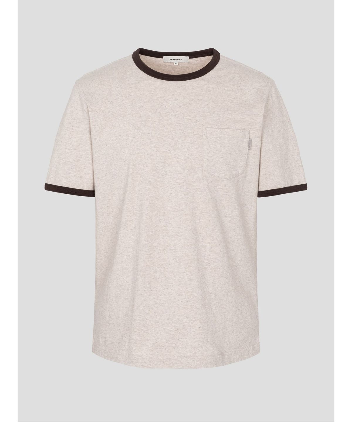 빈폴 멘(BEANPOLE MEN) 포켓 링거 티셔츠  브릭
