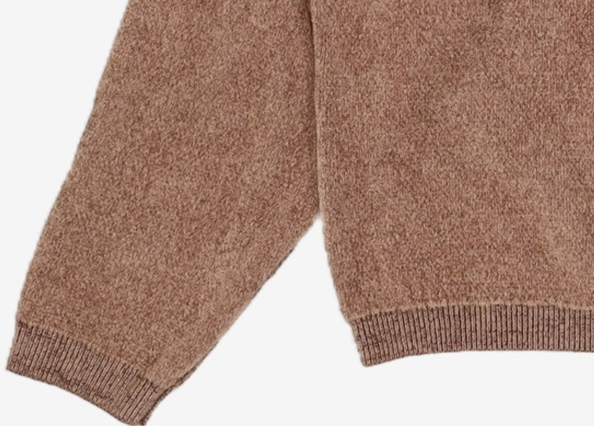 메종미네드(MAISON MINED) REVERSIBLE COLOURWAY KNIT BEIGE M