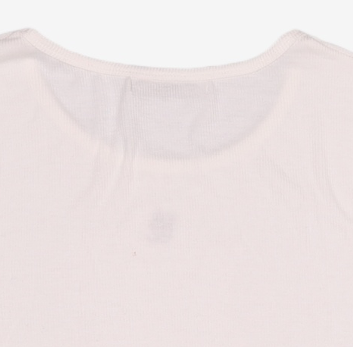 미쏘(MIXXO) 심플 로고 골지 긴팔 티셔츠_MIWLWF901C M