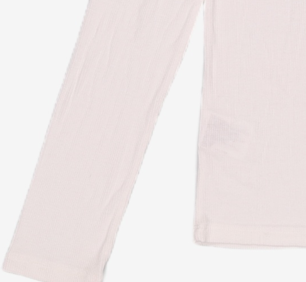 미쏘(MIXXO) 심플 로고 골지 긴팔 티셔츠_MIWLWF901C M