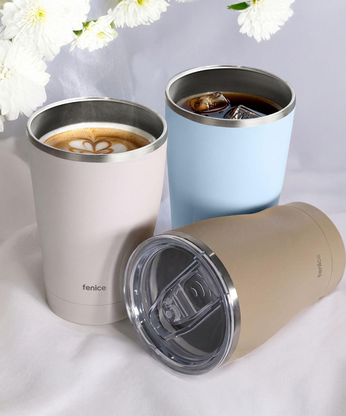 페니체(FENICE) 텀블러 보온 보냉 워터보틀 350ml