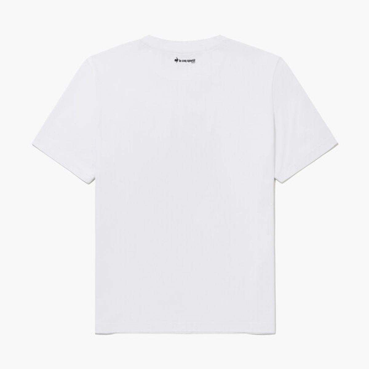 르꼬끄 골프(LECOQ GOLF) 남성 라운드넥 베이직 반팔 티셔츠 _WHTE GR221MRS53