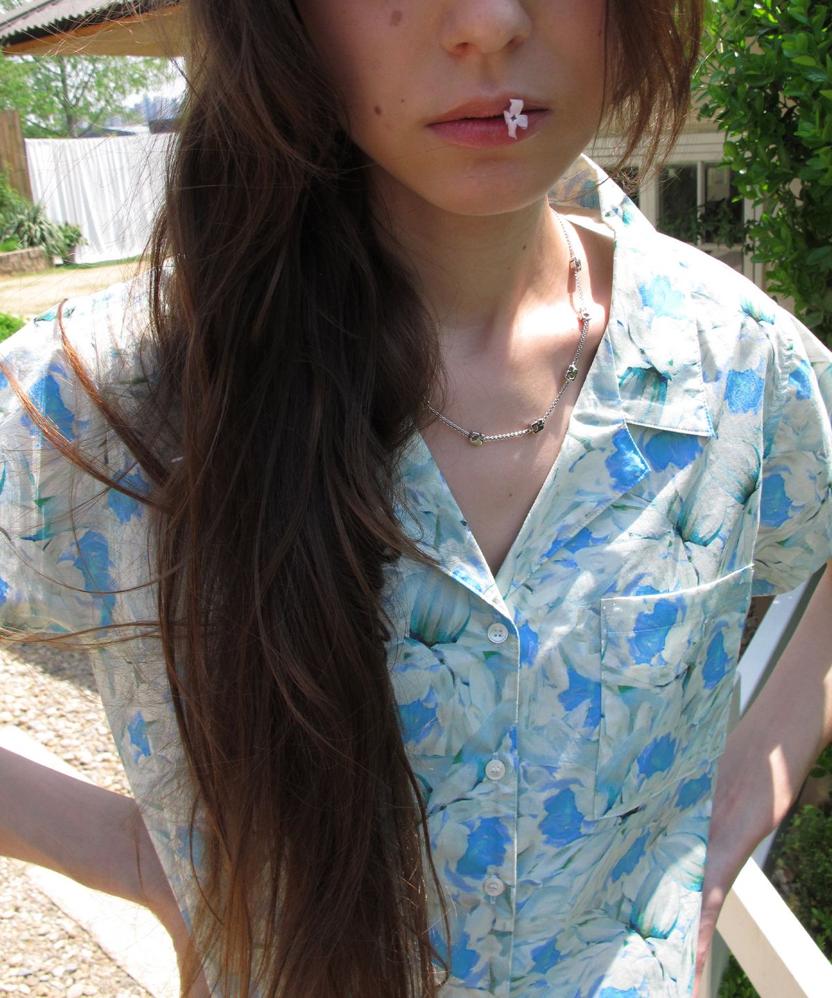 센토르(CENTAUR.KR) MINI HAWAIIAN SHIRT_SKY BLUE