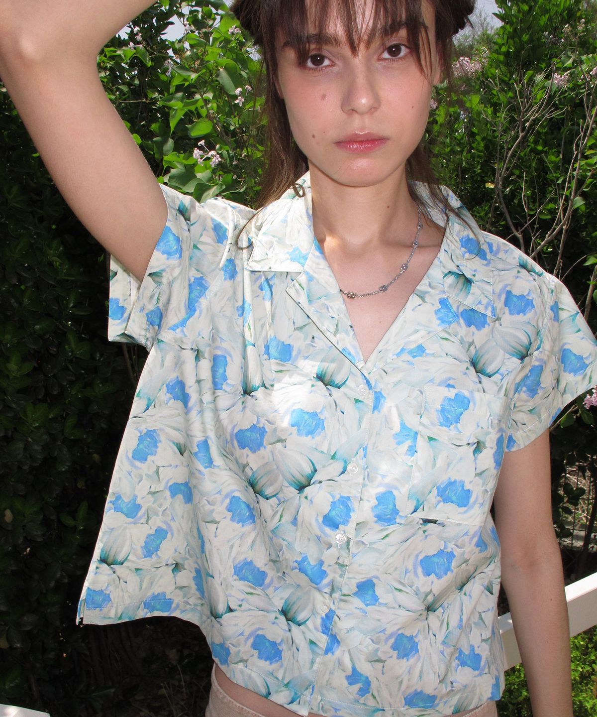 센토르(CENTAUR.KR) MINI HAWAIIAN SHIRT_SKY BLUE