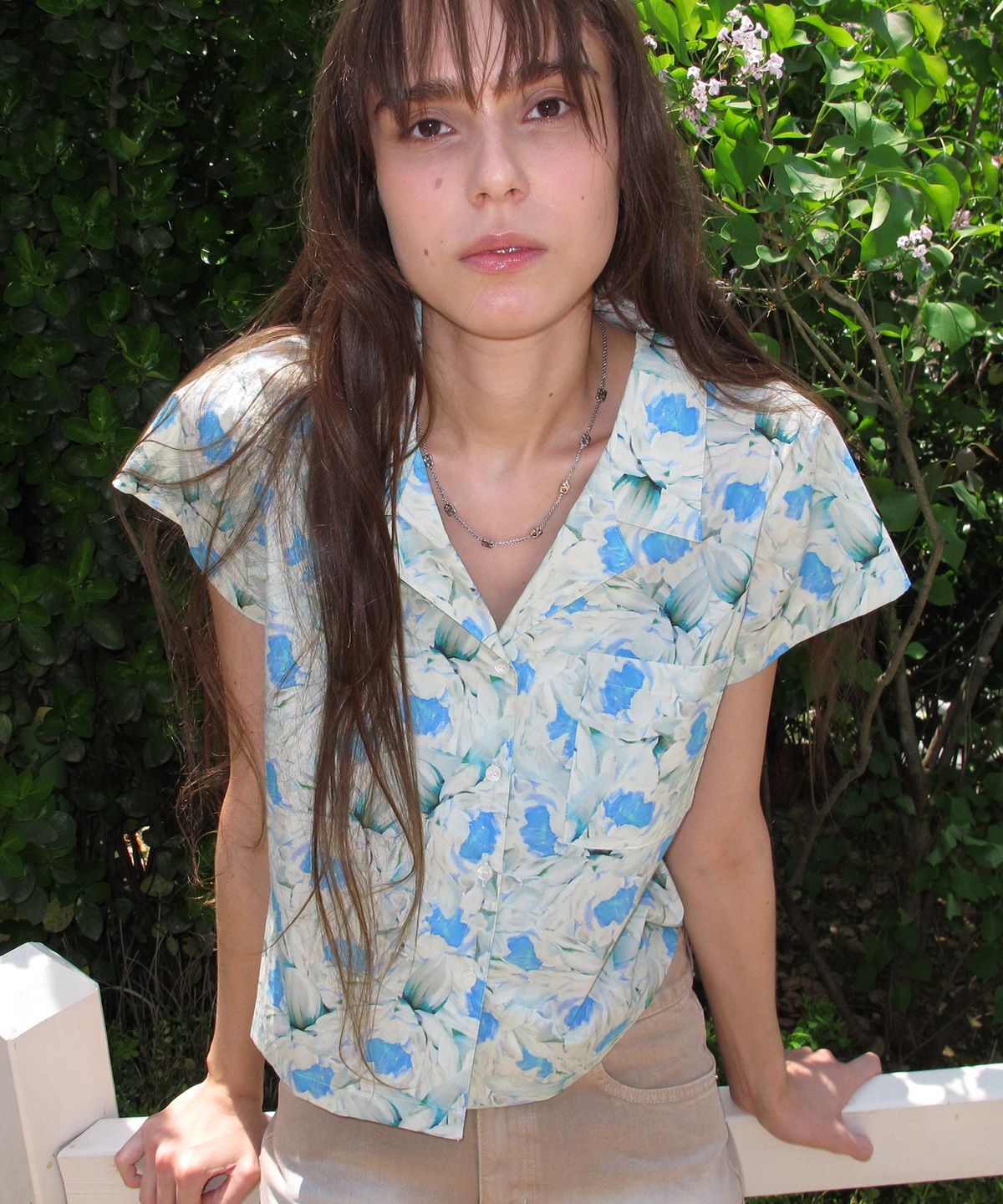 센토르(CENTAUR.KR) MINI HAWAIIAN SHIRT_SKY BLUE