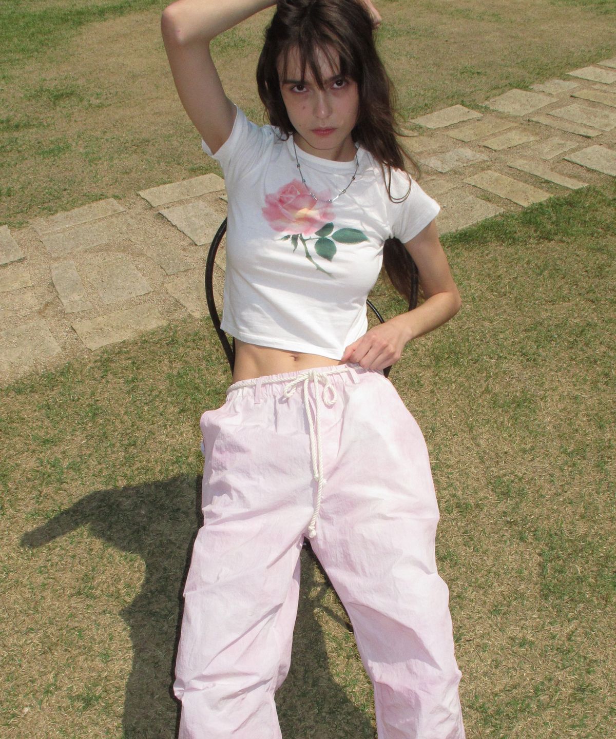 센토르(CENTAUR.KR) ROSI CROP T-SHIRT_WHITE