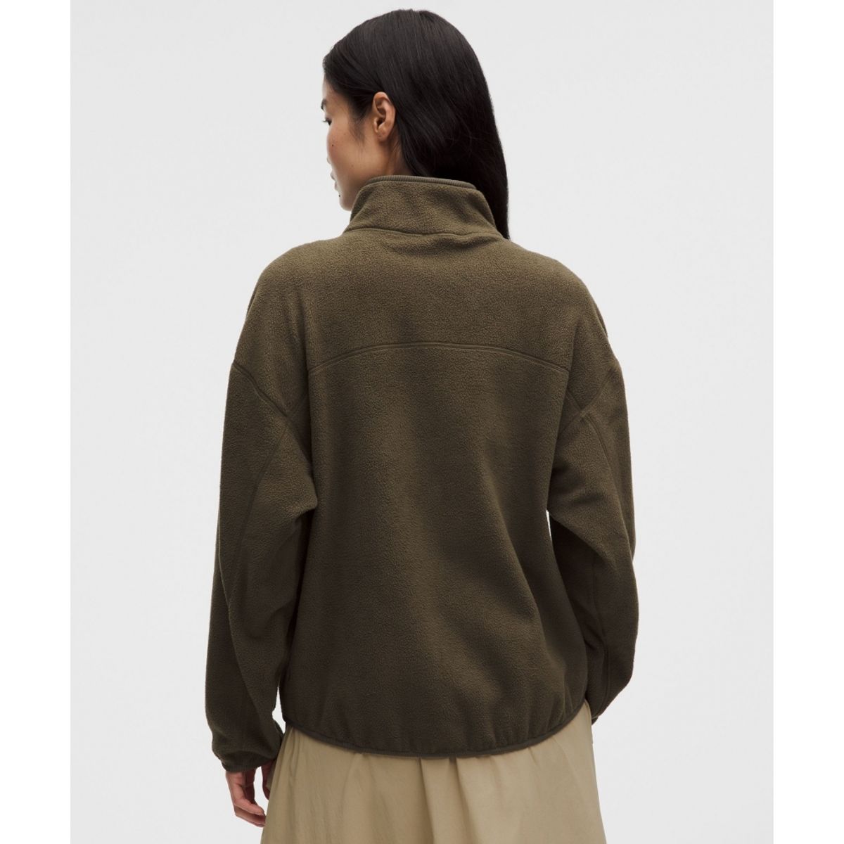 룰루레몬(LULULEMON) 텀블드 플리스 풀집 재킷  OVBR