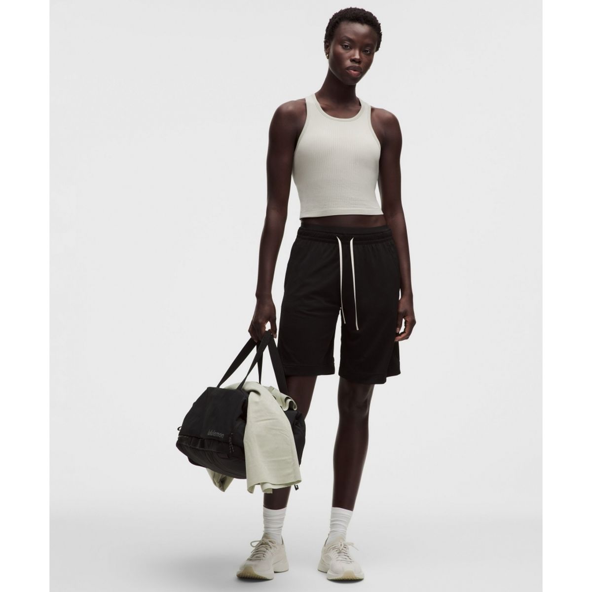 룰루레몬(LULULEMON) 에브 투 스트리트 크롭 레이서백 탱크탑 *라이트 서포트, B C컵