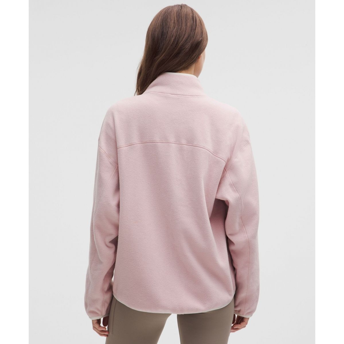 룰루레몬(LULULEMON) 텀블드 플리스 풀집 재킷  MINK LTIV WSHG