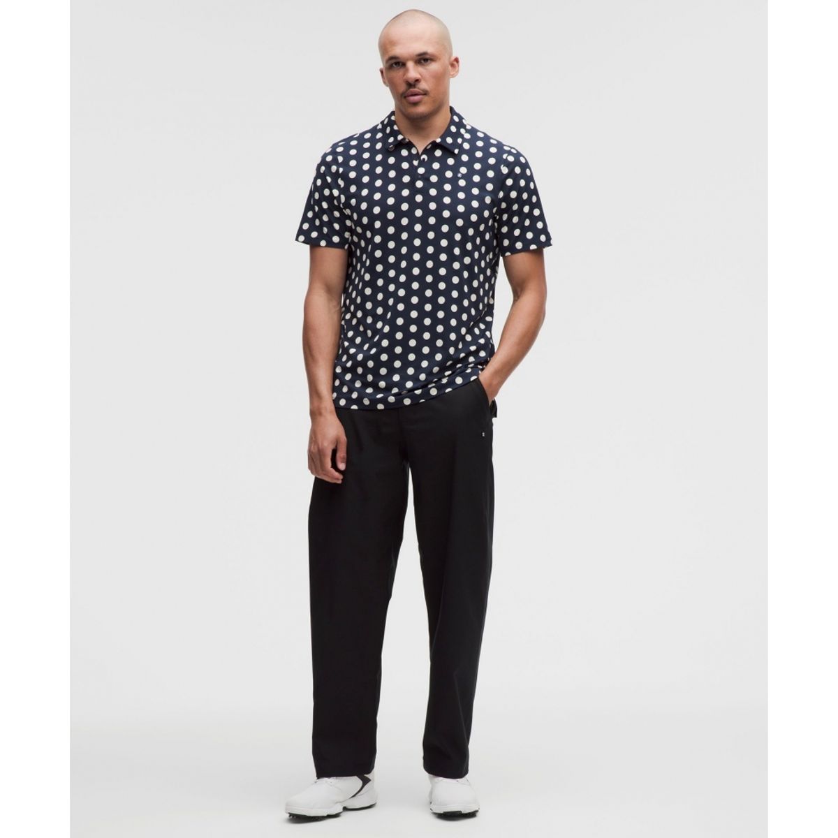 룰루레몬(LULULEMON) 로고 스포츠 폴로 숏슬리브  PB11