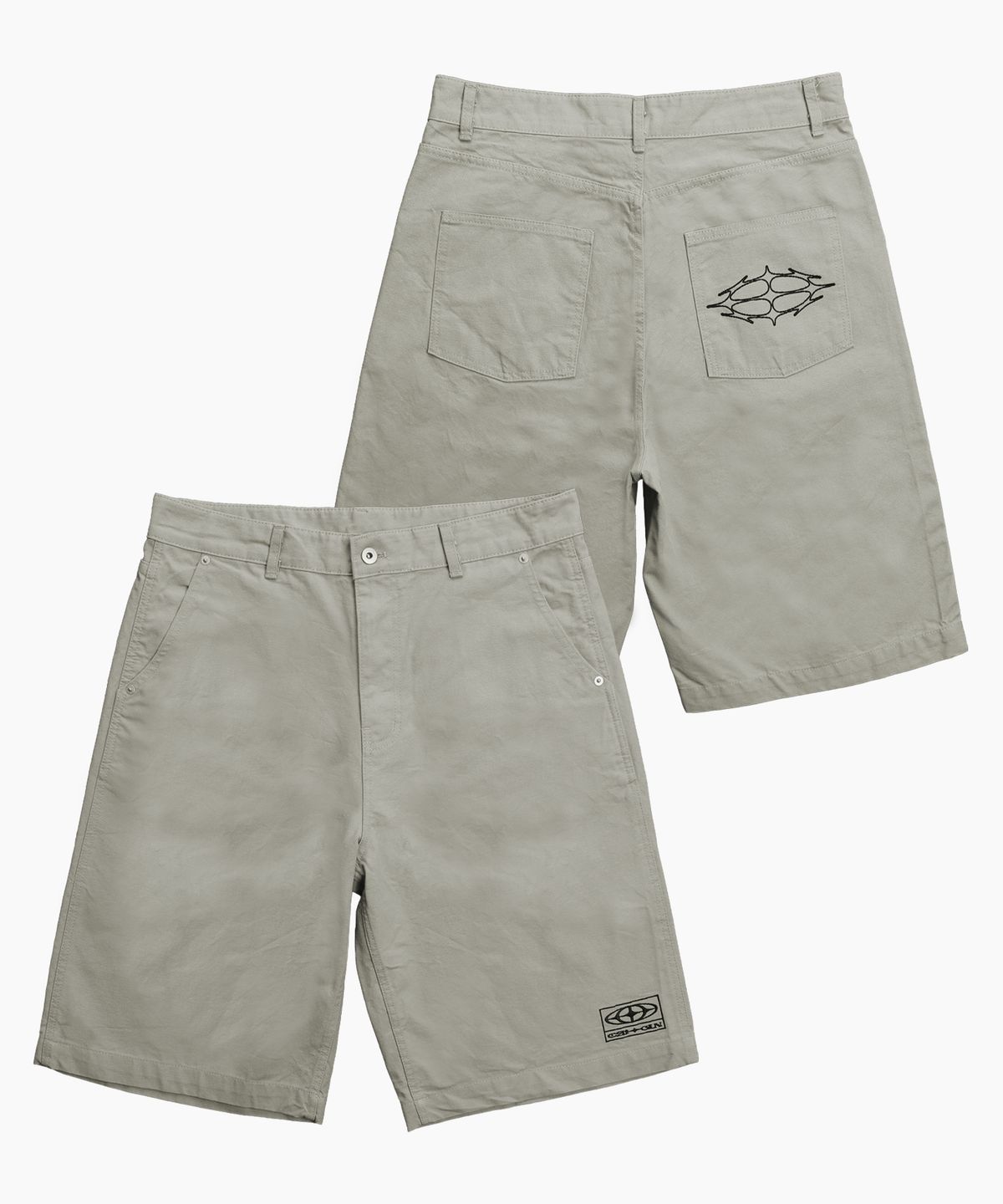 크리건(CRIGUN) CRG WASHED BERMUDA SHORTS