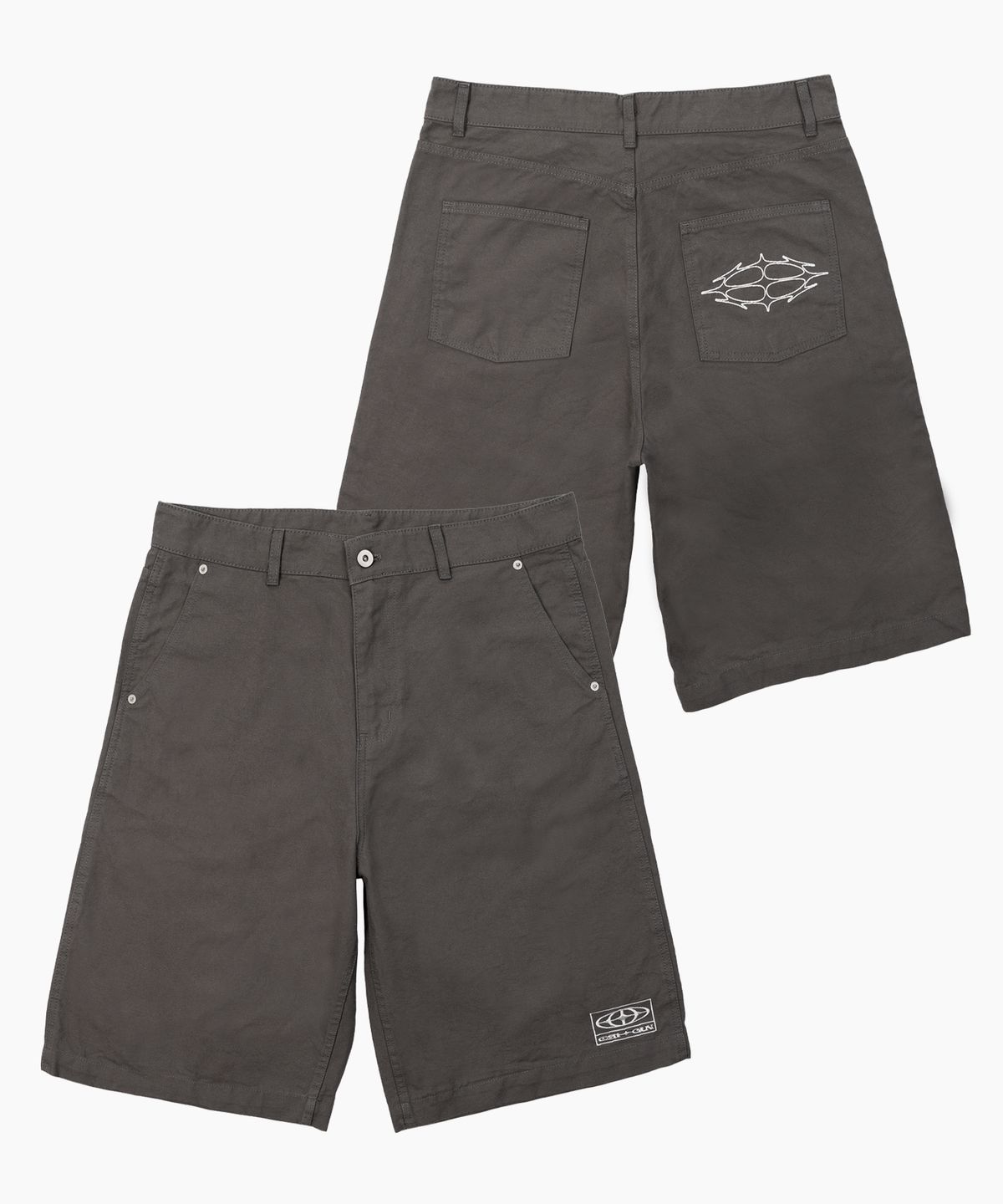 크리건(CRIGUN) CRG WASHED BERMUDA SHORTS