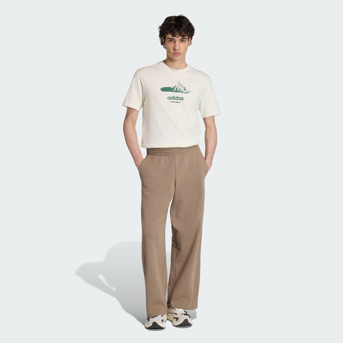 아디다스(ADIDAS) 서머 슬라이드 그래픽 티셔츠 KG0935