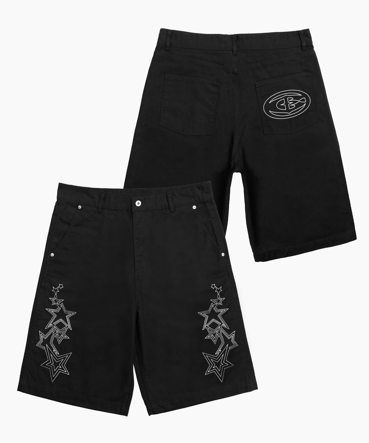 크리건(CRIGUN) FANCY WASHED BERMUDA SHORTS