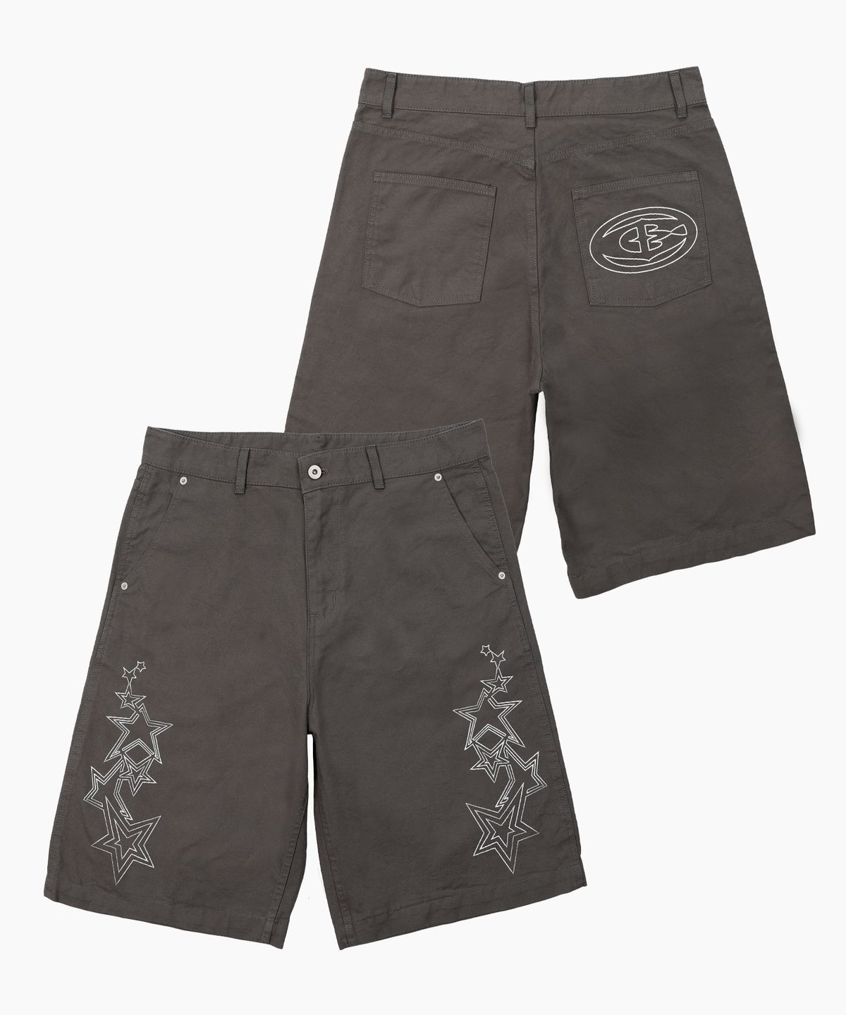 크리건(CRIGUN) FANCY WASHED BERMUDA SHORTS