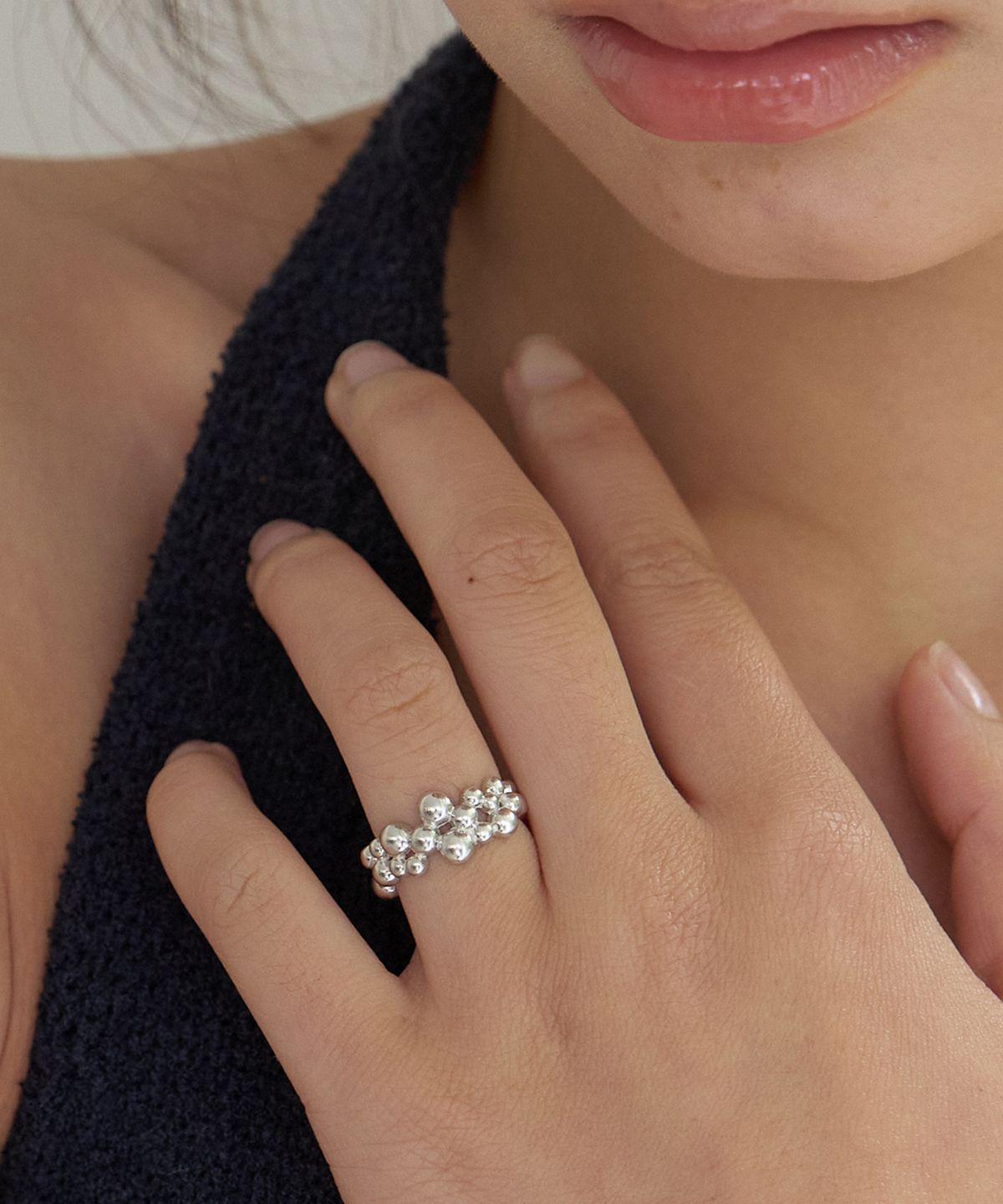 바이위켄드(BYWEEKEND) Blob ring