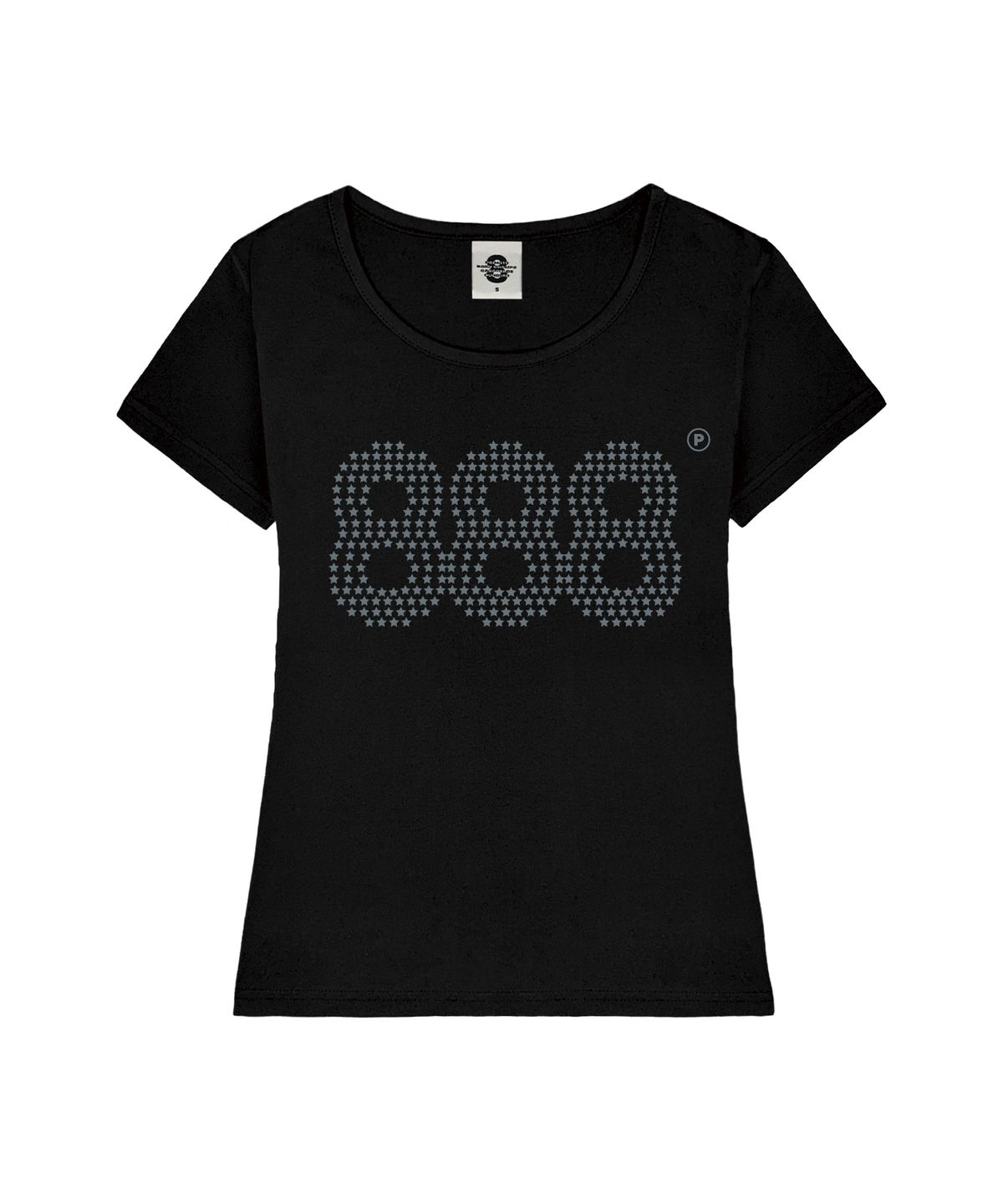 프라임에이트(PRIMATE) STAR NUMBER.888 여성 U넥 슬림핏 반팔티셔츠 6 COLORS