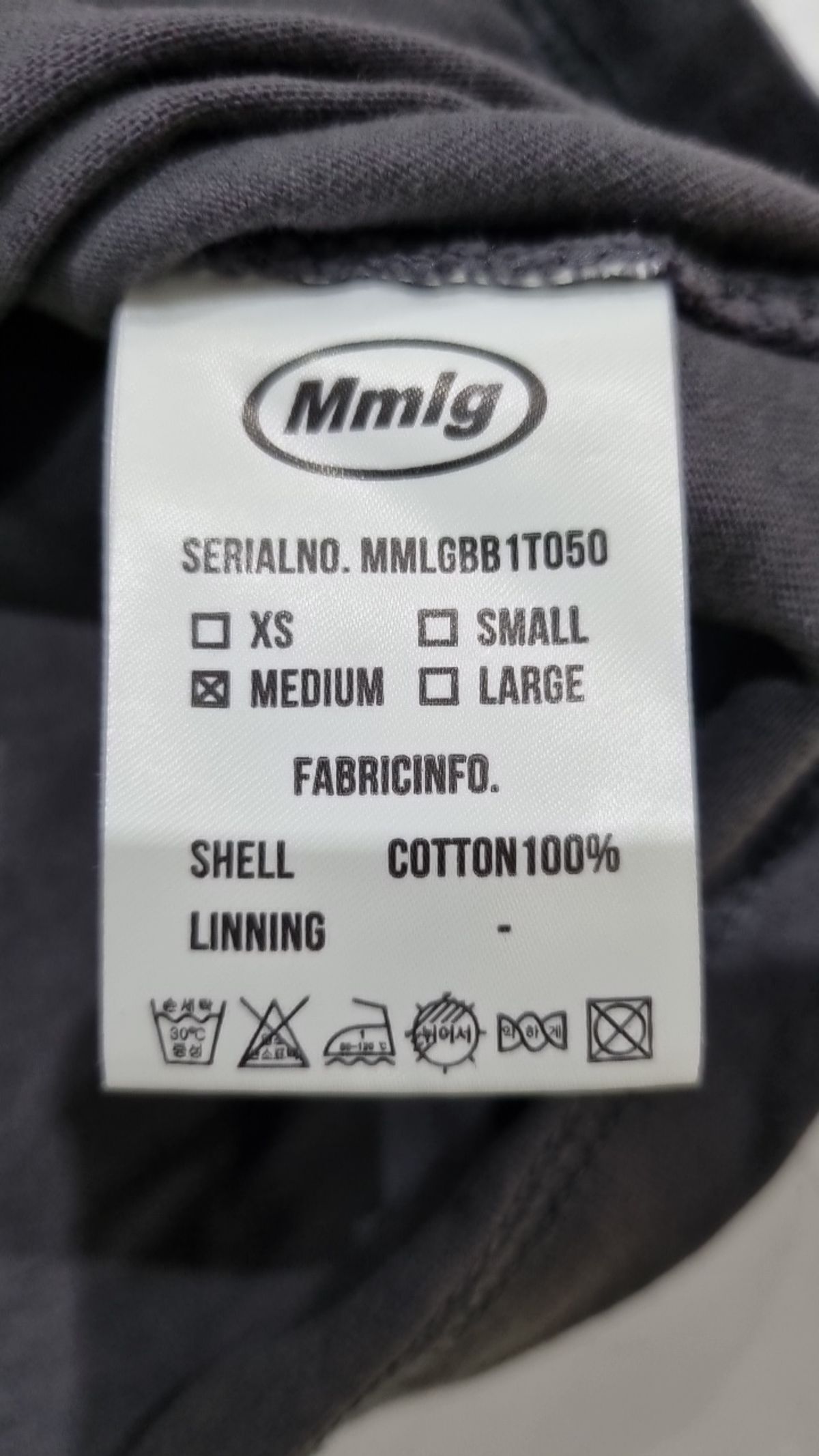 엠엠엘지(MMLG) [Mmlg] UNION HF-T (CHARCOAL BLACK) M