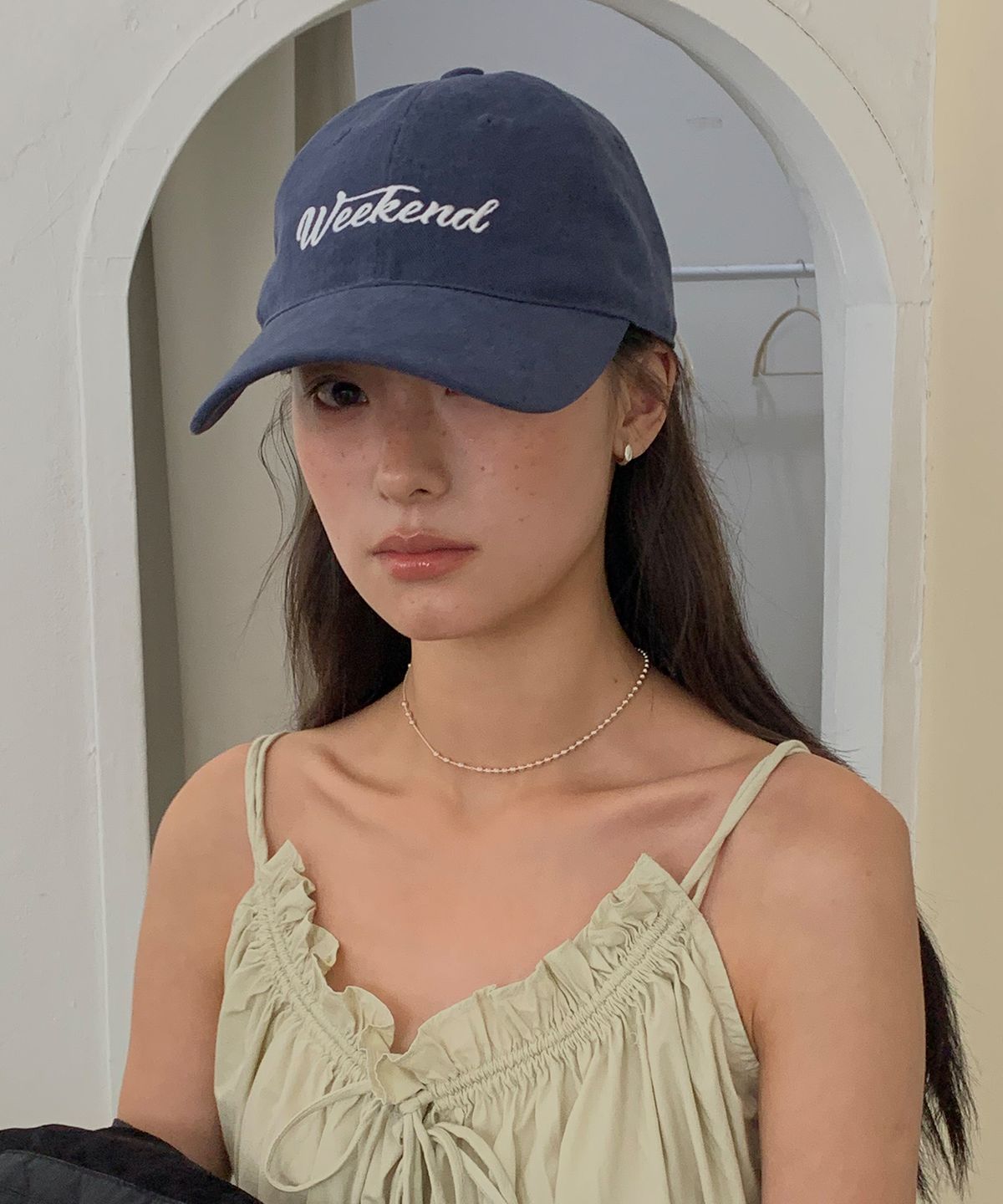 바이위켄드(BYWEEKEND) Weekend ball cap_navy