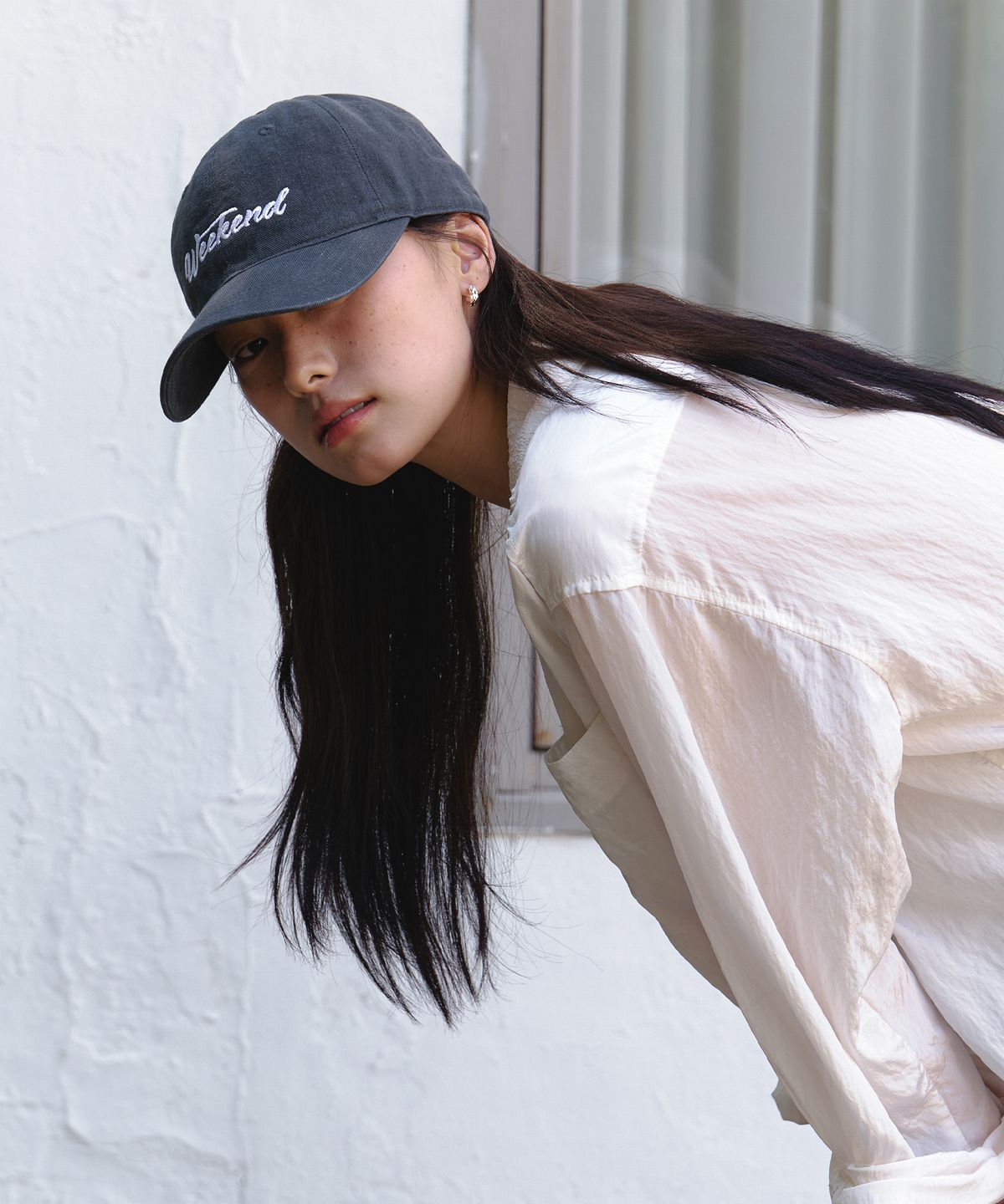 바이위켄드(BYWEEKEND) Weekend ball cap_charcoal