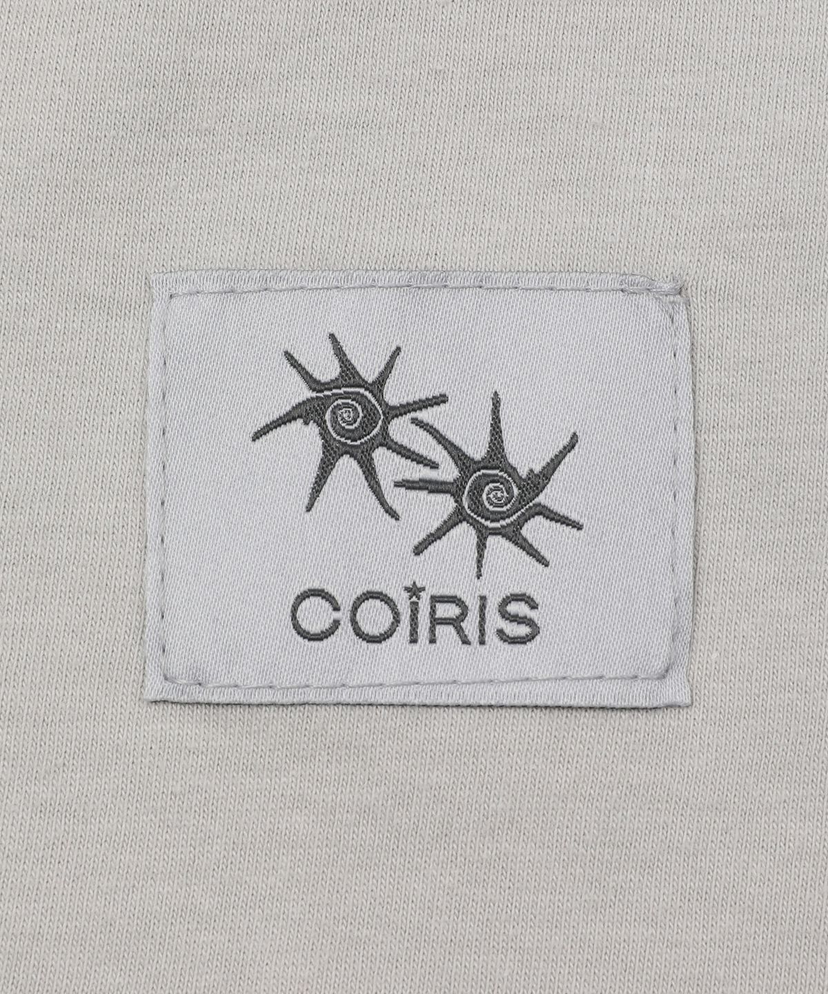 코이리스(COIRIS) 아즈사 레터링 배색 반팔 티