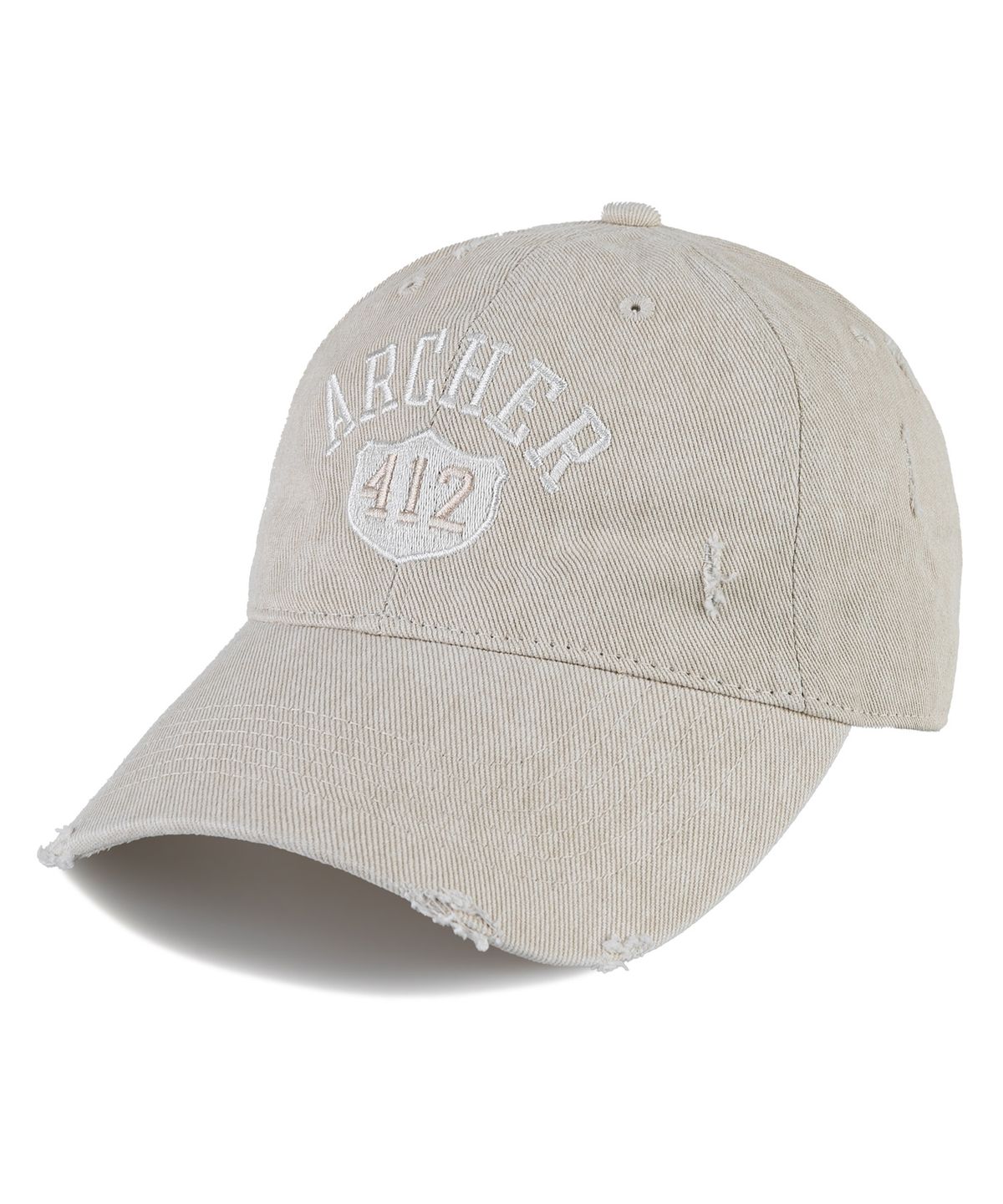 네이비팀(NAVYTEAM) ARCHER 412 Pigment Damage Ball Cap