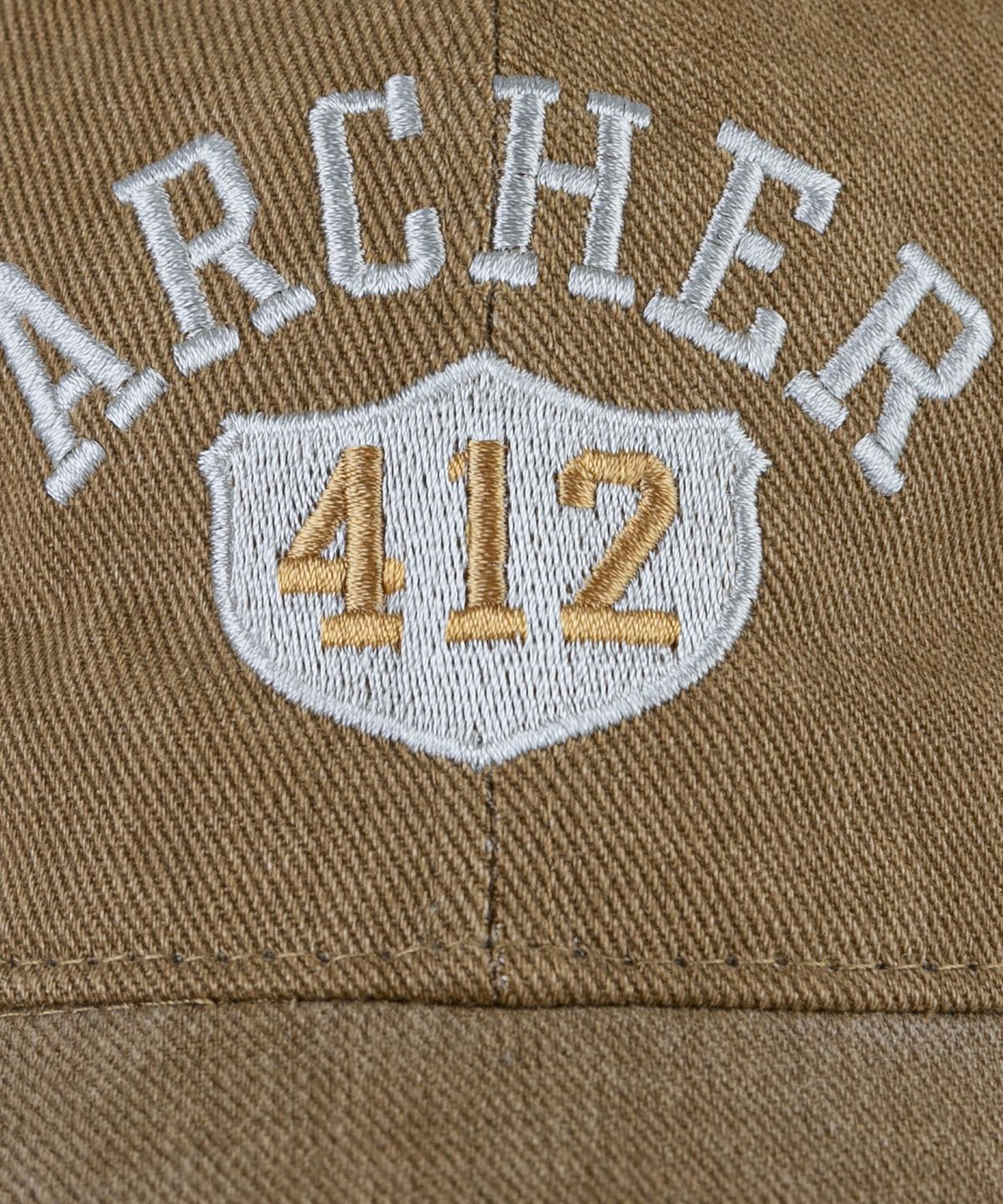 네이비팀(NAVYTEAM) ARCHER 412 Pigment Damage Ball Cap