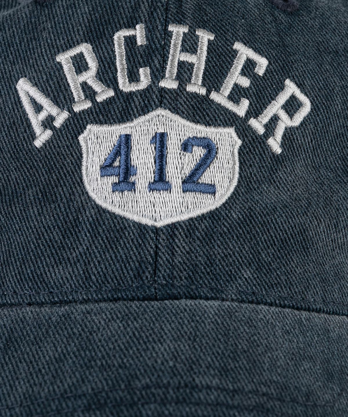네이비팀(NAVYTEAM) ARCHER 412 Pigment Damage Ball Cap