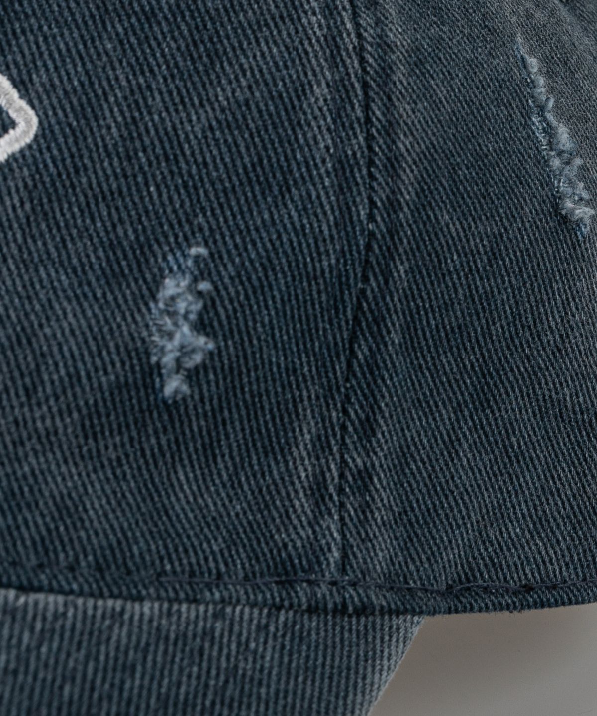네이비팀(NAVYTEAM) ARCHER 412 Pigment Damage Ball Cap