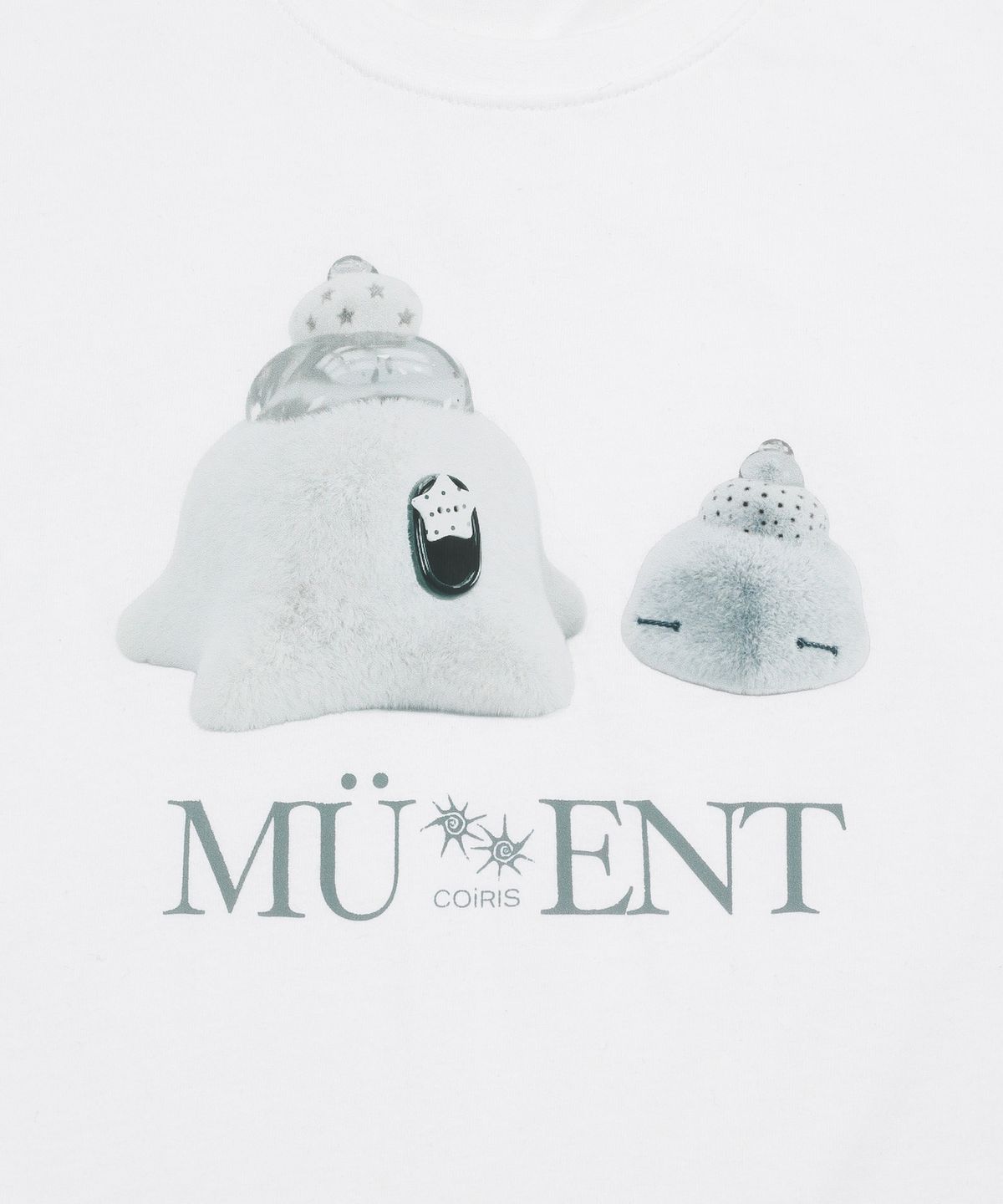 무센트(MUCENT) 무센트 X 코이리스 마리네 사이드 레더 패치 반팔 티 (2컬러)