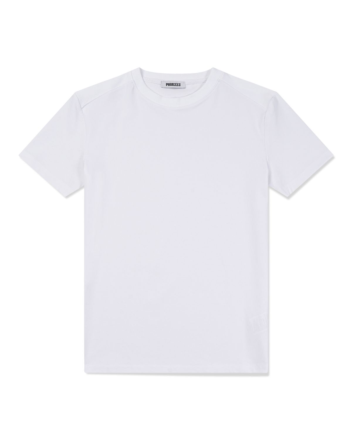 포스333(PHOS333) M Panel Silket T-Shirt/White