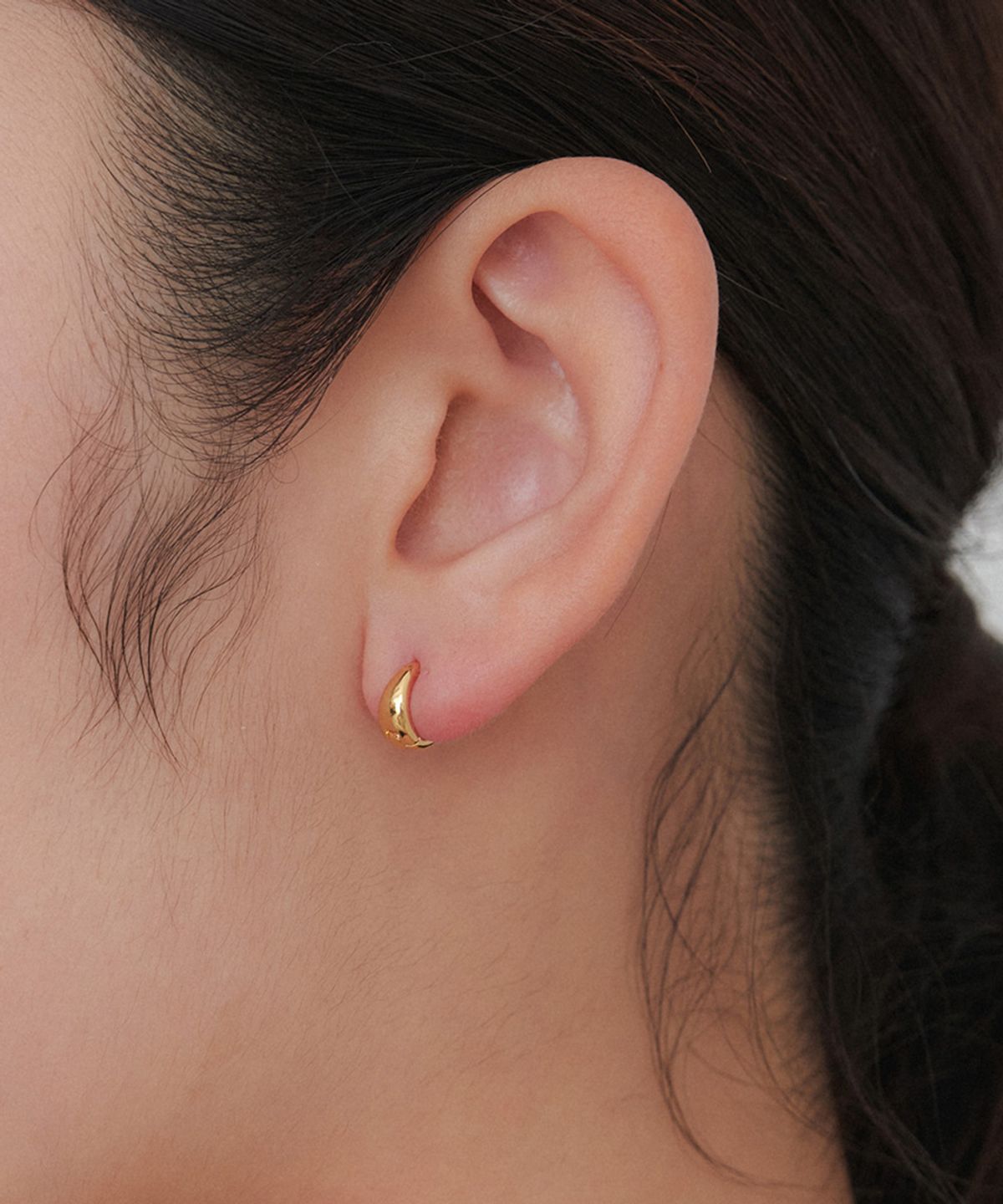 오블라(OVLA) (SILVER 925) soft one touch earring_S JE086