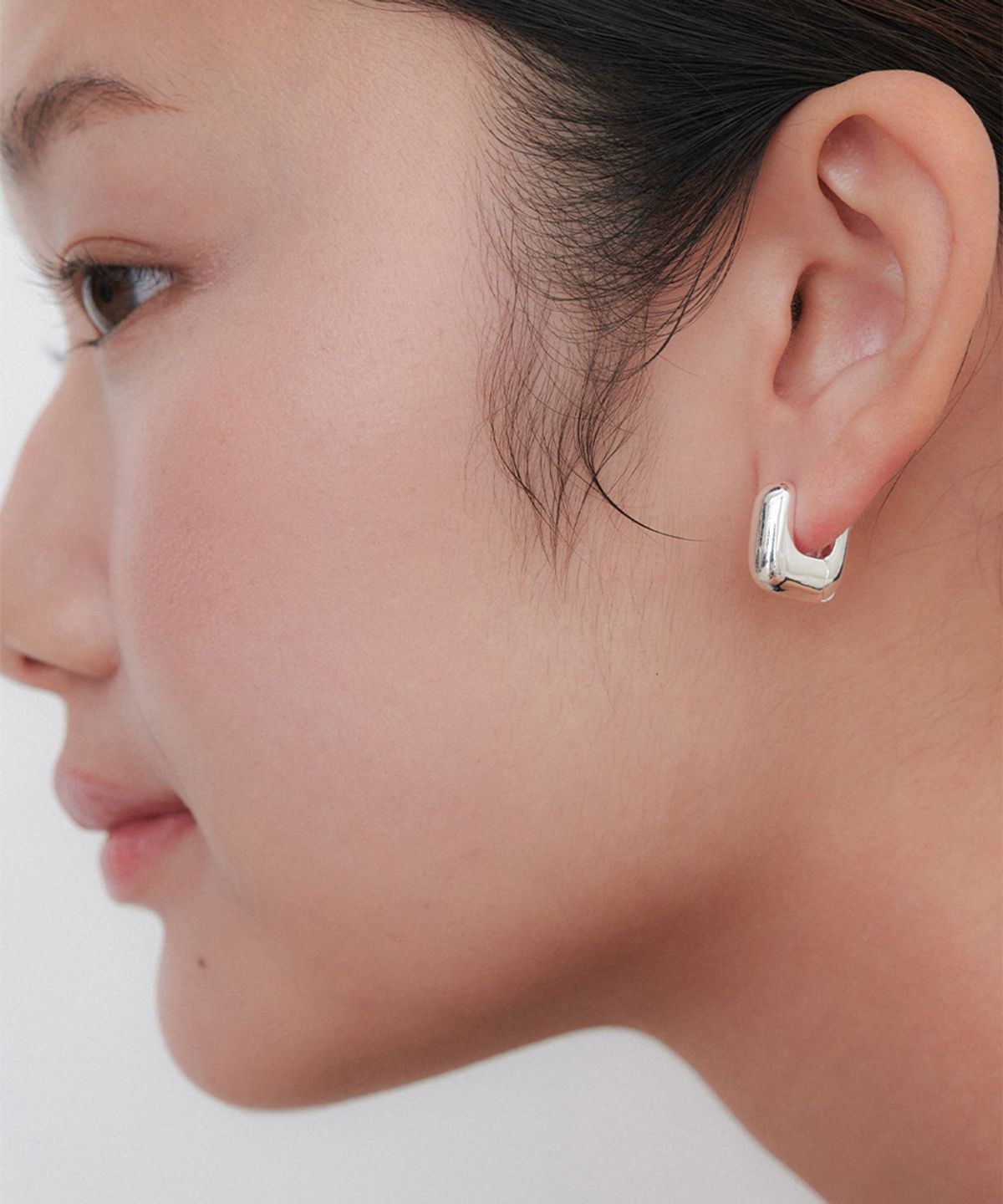 오블라(OVLA) volume square one touch earring_3type JE079