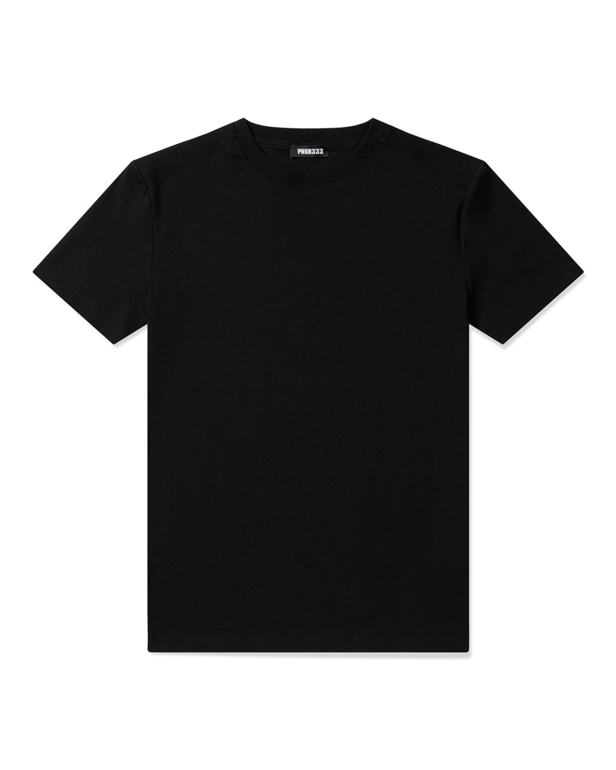 포스333(PHOS333) M Panel Silket T-Shirt/Black