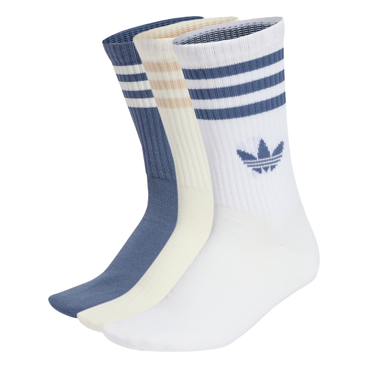 아디다스(ADIDAS) 3-스트라이프 크루 삭스 3켤레 KX5285