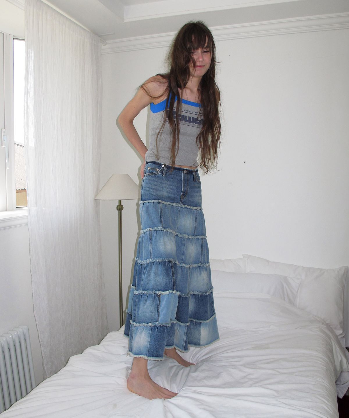 센토르(CENTAUR.KR) COWBOY SLEEVELESS TOP_GRAY