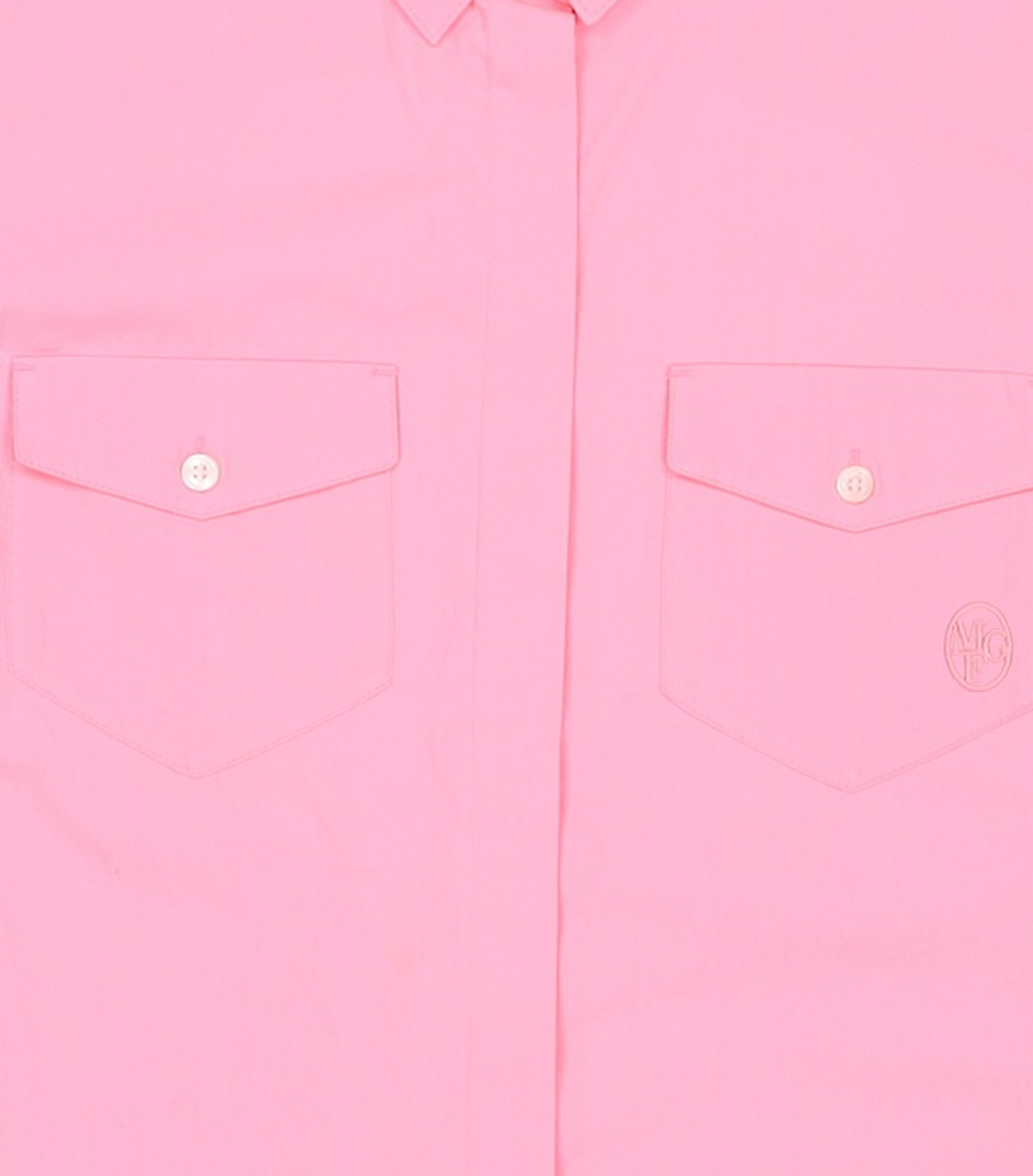마리떼 프랑소와 저버(MARITHÉ + FRANҪOIS GIRBAUD) W SHORT SLEEVE SHIRT pink S
