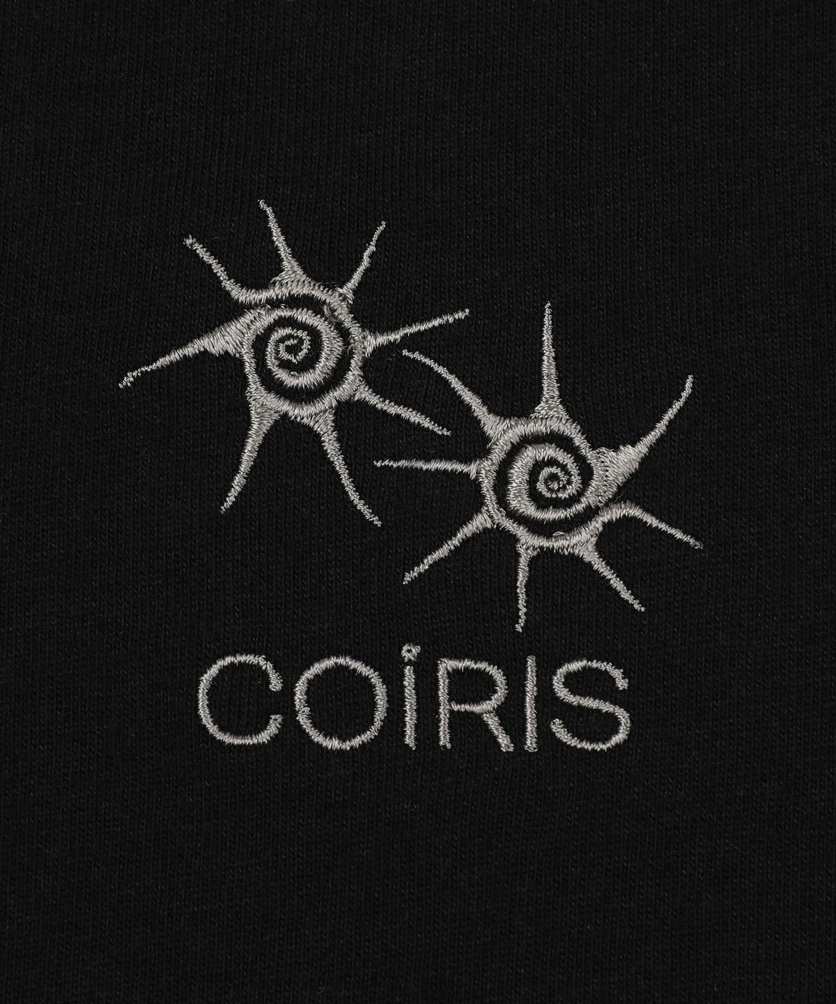 코이리스(COIRIS) 로라 스몰 로고 라운드넥 배색 긴팔 티 (3컬러)