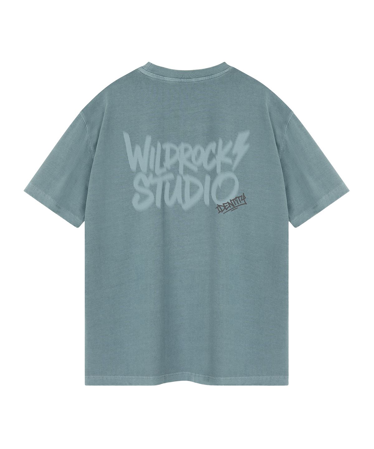 와일드락(WILDROCK) [SET] WILD 그래픽 피그먼트 오버핏 반팔 티셔츠 PART02_4 STYLE