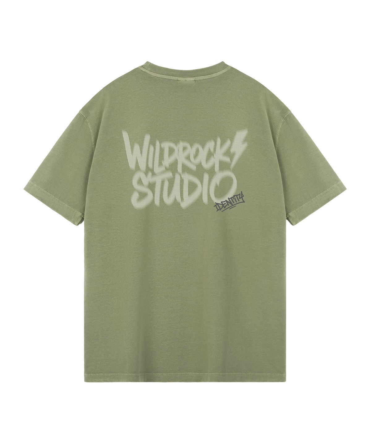 와일드락(WILDROCK) [SET] WILD 그래픽 피그먼트 오버핏 반팔 티셔츠 PART02_4 STYLE