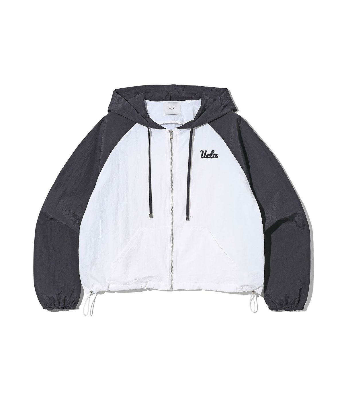 유씨엘에이(UCLA) 여성  UCLA 래글런 바람막이 점퍼[BLACK](UC5UJC1)