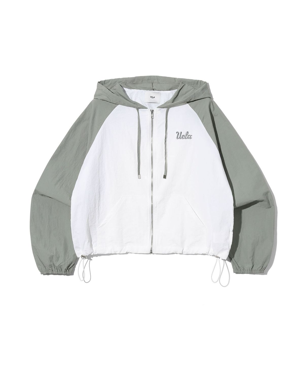 유씨엘에이(UCLA) 여성  UCLA 래글런 바람막이 점퍼[KHAKI](UC5UJC1)